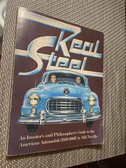 Photographs and assessments of representative available cars, from the 1938 Packard Sedan to the 1969 AMX, 
