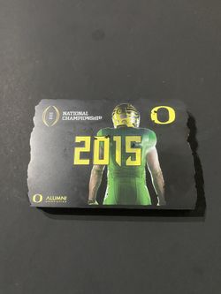 Oregon Ducks 2015 Plack 