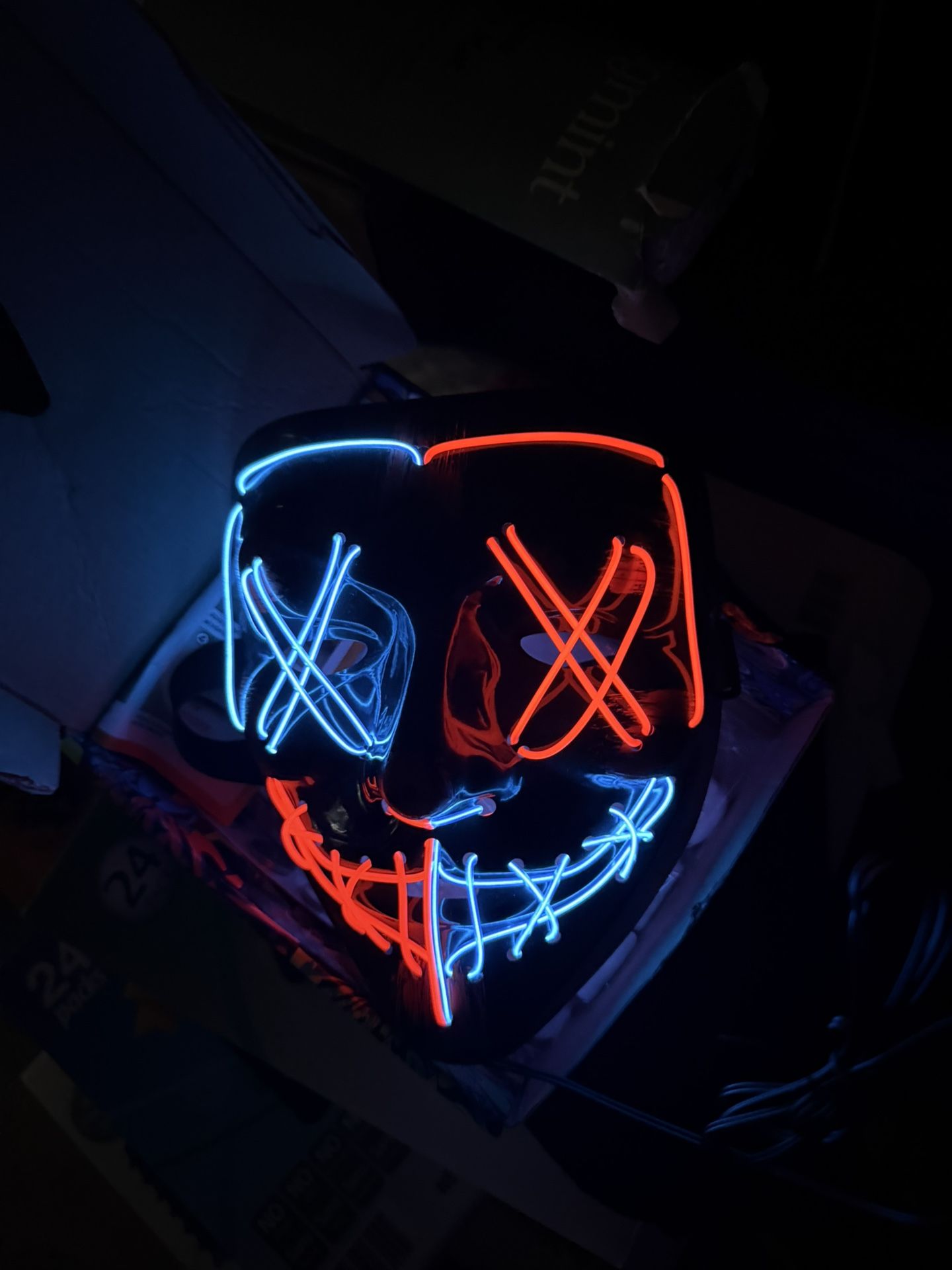 Light Up Halloween Mask