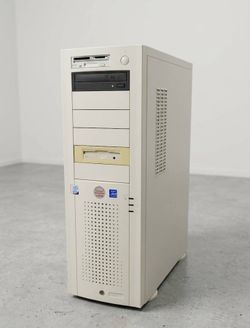 Vintage Beige Tower Desktop PC