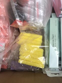 A Lot Of New Fills & Buffer & A Lot Of Manicure Stuff For Sell