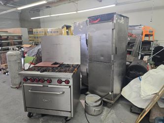6 burner with oven (propane) - 2 aviliable