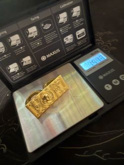 Gold plated ring