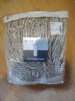 Fringe Curtain Panel