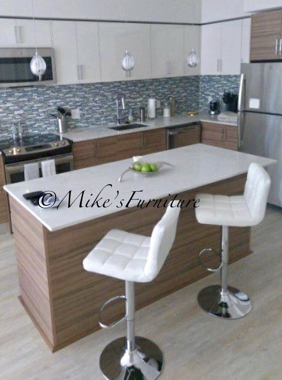 New Adjustable Bar Stools (3 Colors Available ) Black White Gray
