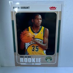 Kevin Durant Rookie Card Fleer