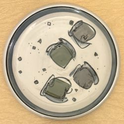 Debra Klausner Art Pottery Decorative Plate