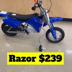 Razor Bike With Charger ! 