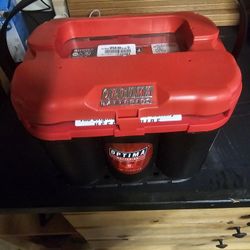 Red Optima Battery Brand New 34R