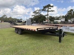 Worldwide 8.5 x 20 Flatbed Trailer 14k