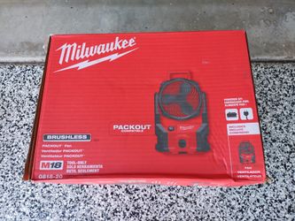 Packout fan Milwaukee m18 tool only