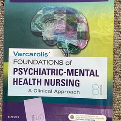 Foundations Of Psychiatric-mental Health Nursing 8th Ed