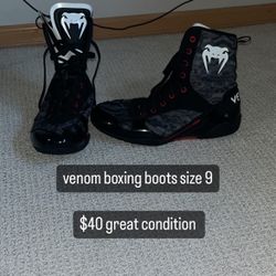 Venum Boxing Boots