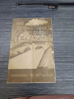 promotional brochure for the Pennsylvania Turnpike Commission