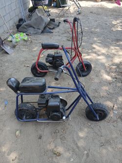 2 mini bikes