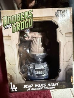 Grogu Star Wars Dodgers Bobble Head Give Away