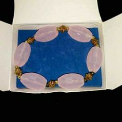 Pink Beaded bracelet 