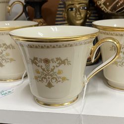 Cup Lenox Gold Castle Garden Discontinued 