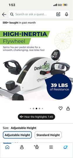 Under desk cycle