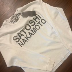 white satoshi nakamoto thermal all sizes available