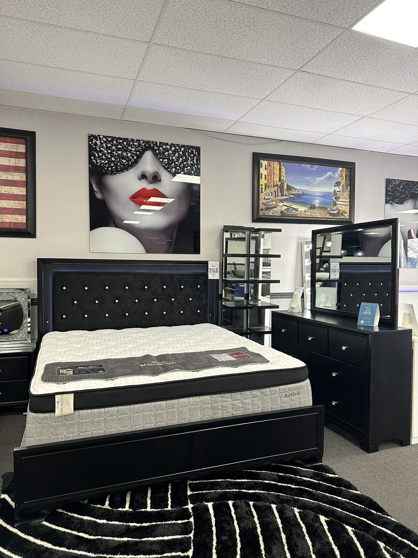 4PC King Bedroom Set