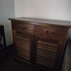 Solid wood dresser