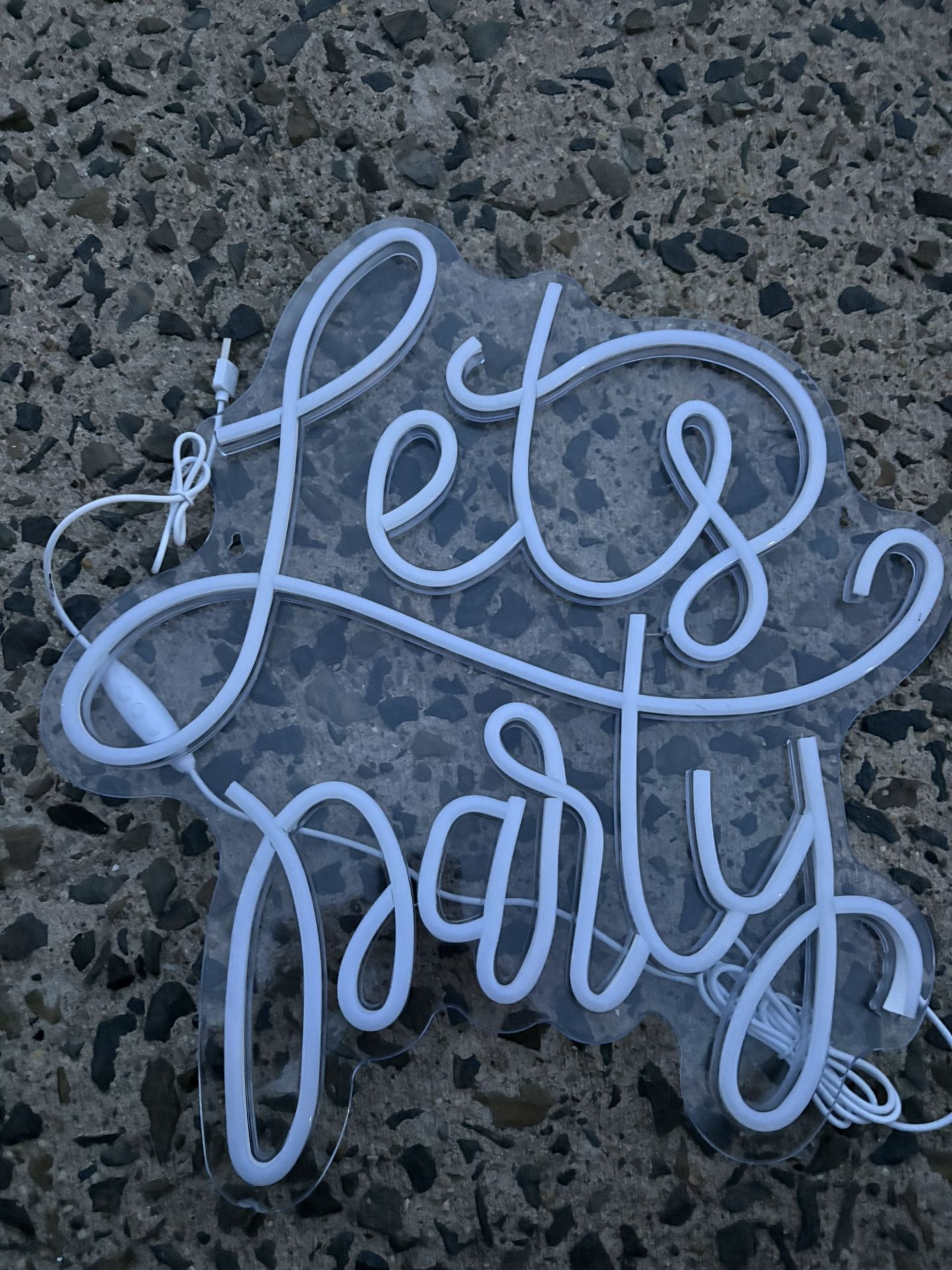 Let’s Party Sign