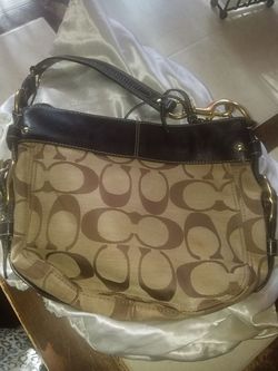 Authentic coach purse