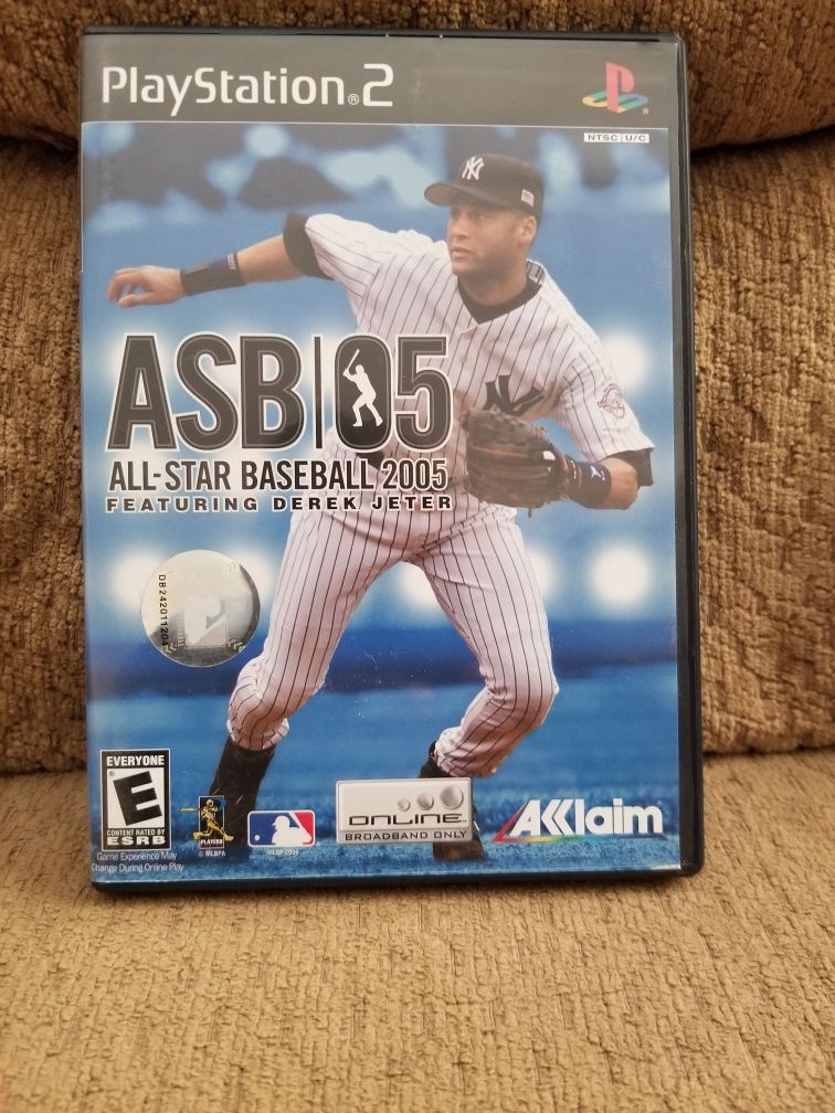 All Star Baseball 05 Playstation 2 *CIB*