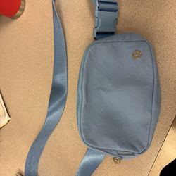 Blue lulu lemon bag