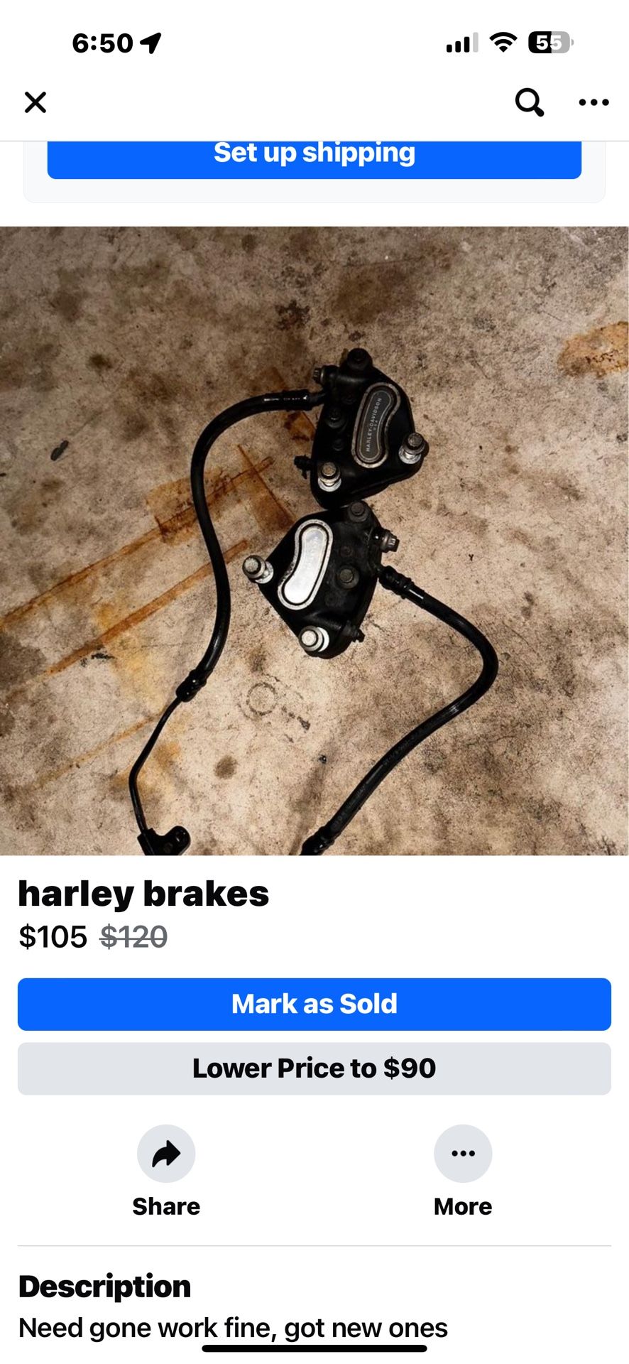 Harley Brake 