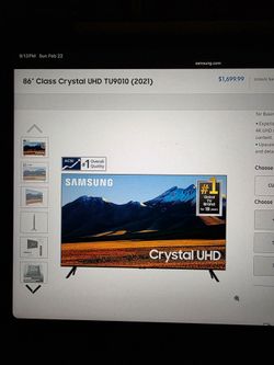 Samsung 86" Crystal UHD TV