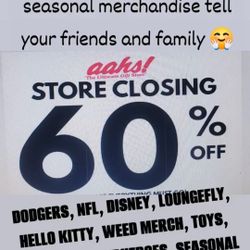 Store Closing Everything Must Go