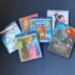 Disney Princess Movie DVD Pack