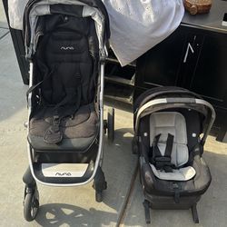 Nuna stroller and car seat