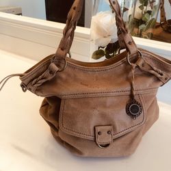 Womens The Sak Tan Leather Handbag