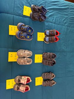 Lot of Toddler Kids Shoes Sizes 5–7