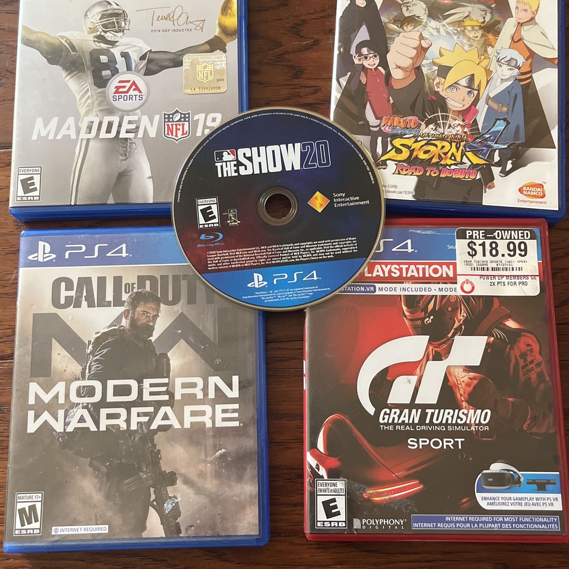 5 PS4 Games