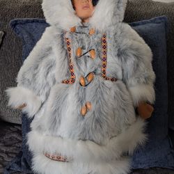 Eskimo Porcelain Doll
