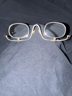 Vintage Folding flip down eye glasses