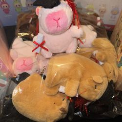 Capy bara Key Chains 