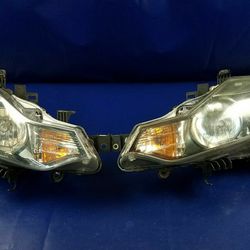 2009 2010 NISSAN MURANO LEFT & RIGHT HALOGEN HEADLIGHT HEADLAMP PAIR