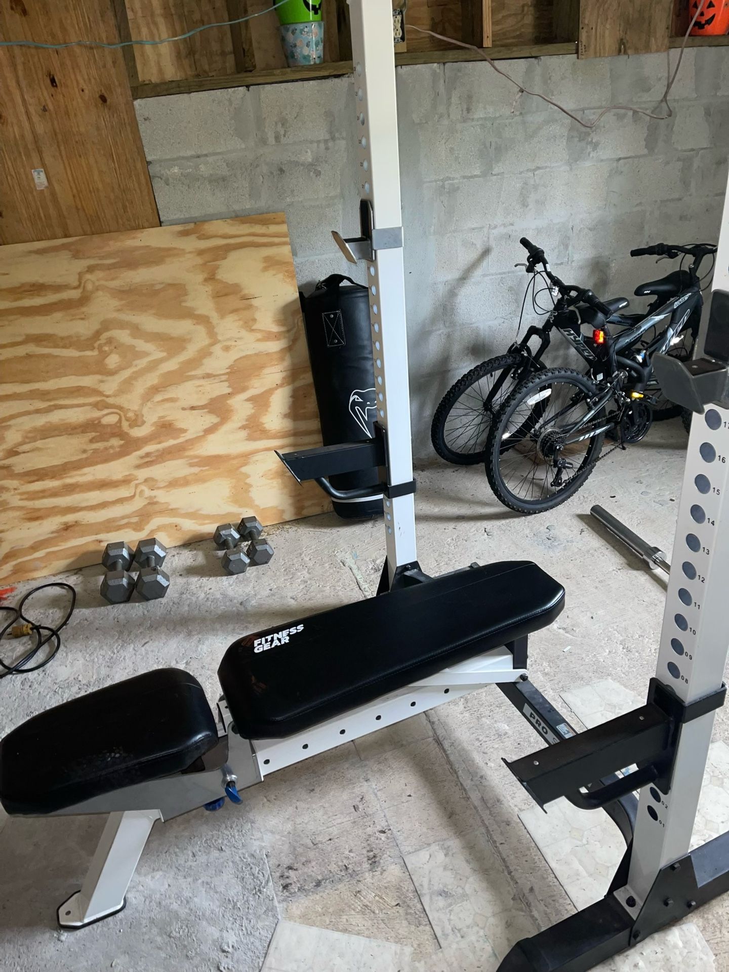 Fitness Gear Bench With Ethos Weights