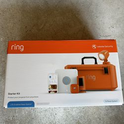 Ring Camera Jobsite Security  surveilalnde Starter Kit 5 Piece System for Contractors (NEW/SEALED)