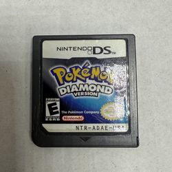 Authentic Nintendo Ds Pokemon Diamond Version Pokémon 