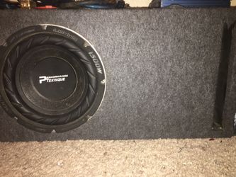 Performance teknique 12 inch subwoofer cheap 2000 watts