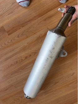 OEM Ducati Monster Exhaust Silencers - PAIR (Left & Right)