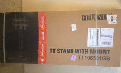 FITUEYES TV Stand with Mount NEW