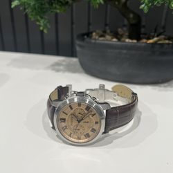 Fossil Watch (Grant - 45mm Beige Dial, Discontinued Model)