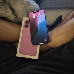 Brand New IPhone 16 Plus In Pink For Verizon W/ SERVICE THATLL KEEP